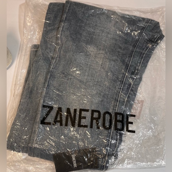 *NWT* Zanerobe - Joe Blow Worker Blue Denim Jeans in Size Mens 30 - Picture 13 of 16